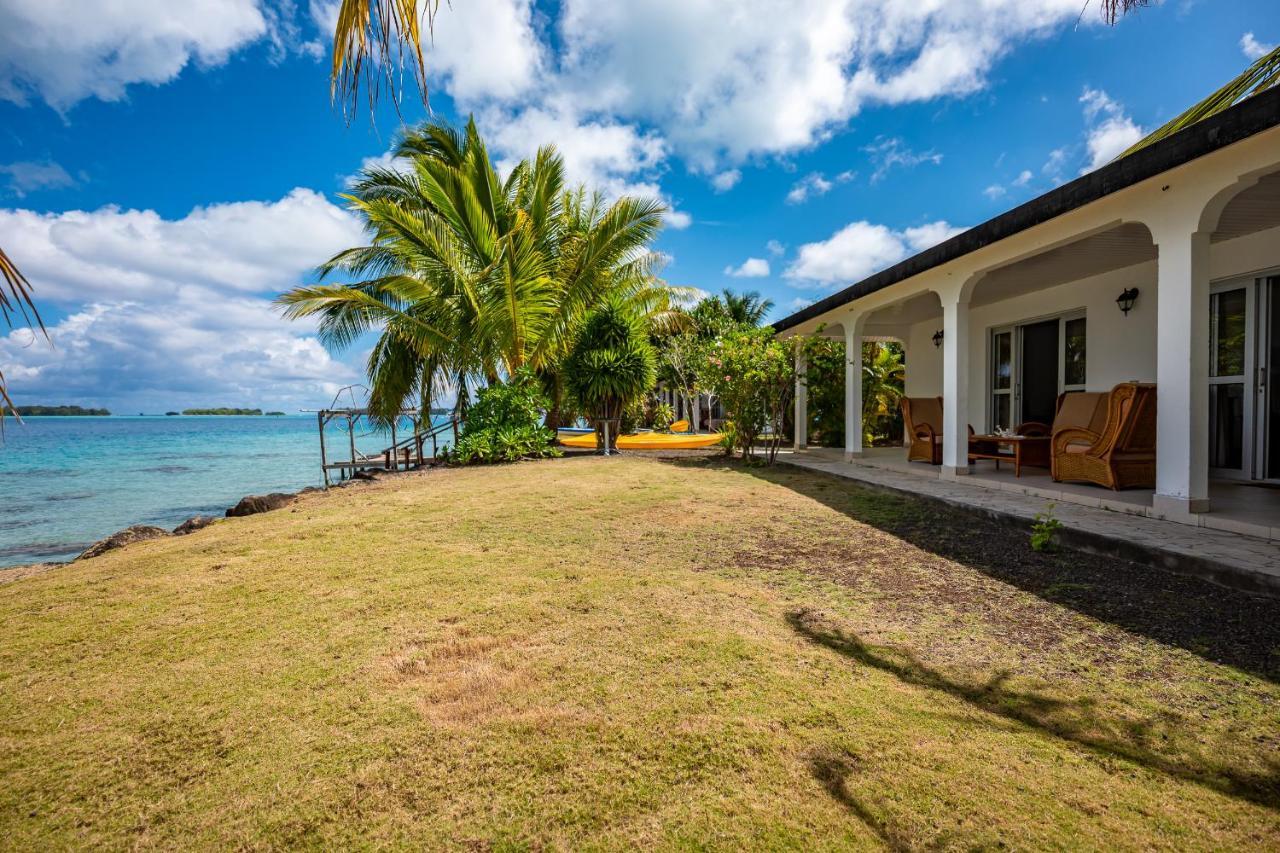 Waterfront Paradise 2 Br; Stunning Sunsets Bora Bora Eksteriør bilde