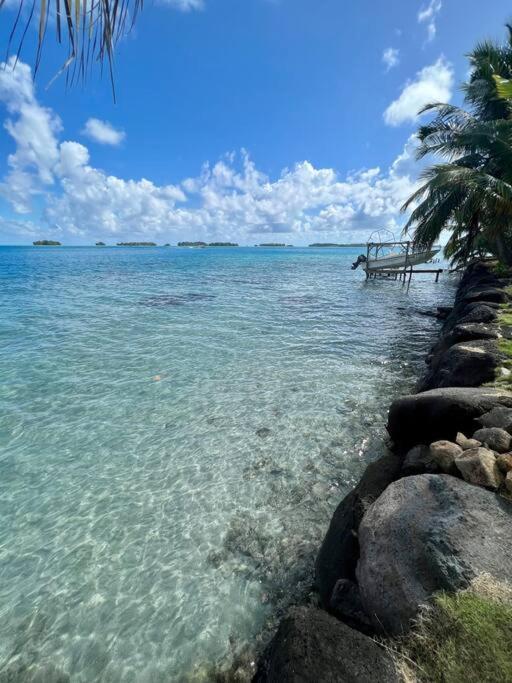 Waterfront Paradise 2 Br; Stunning Sunsets Bora Bora Eksteriør bilde