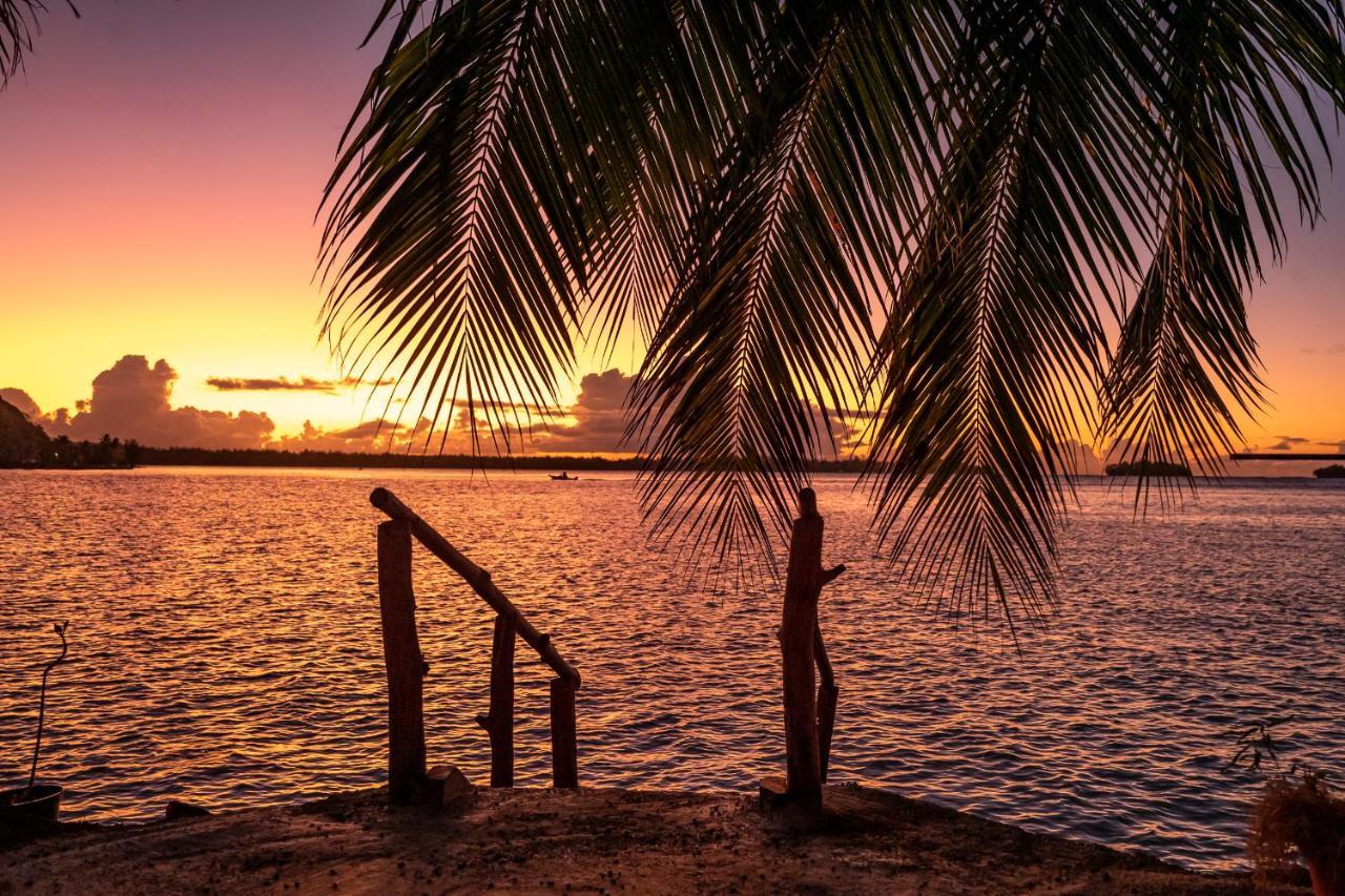 Waterfront Paradise 2 Br; Stunning Sunsets Bora Bora Eksteriør bilde